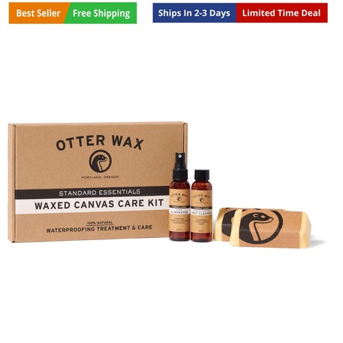 Waxed canvas care kit - canvas,